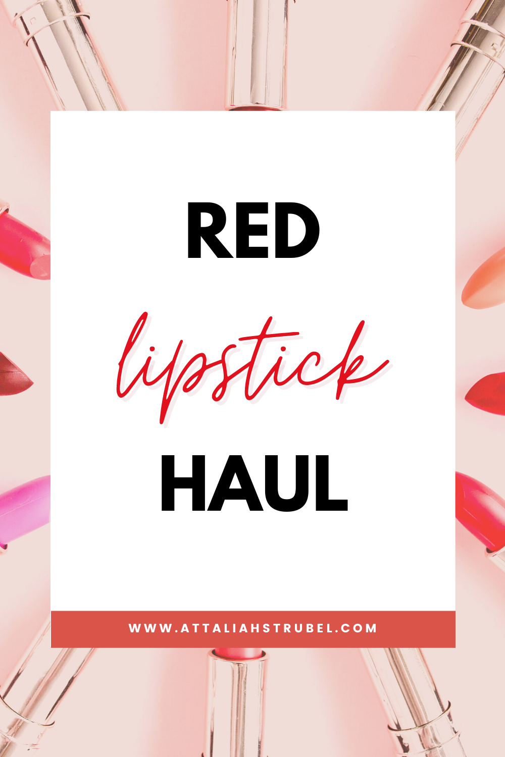 Red Lipstick Haul: Lipsticks That Everyone Can Wear