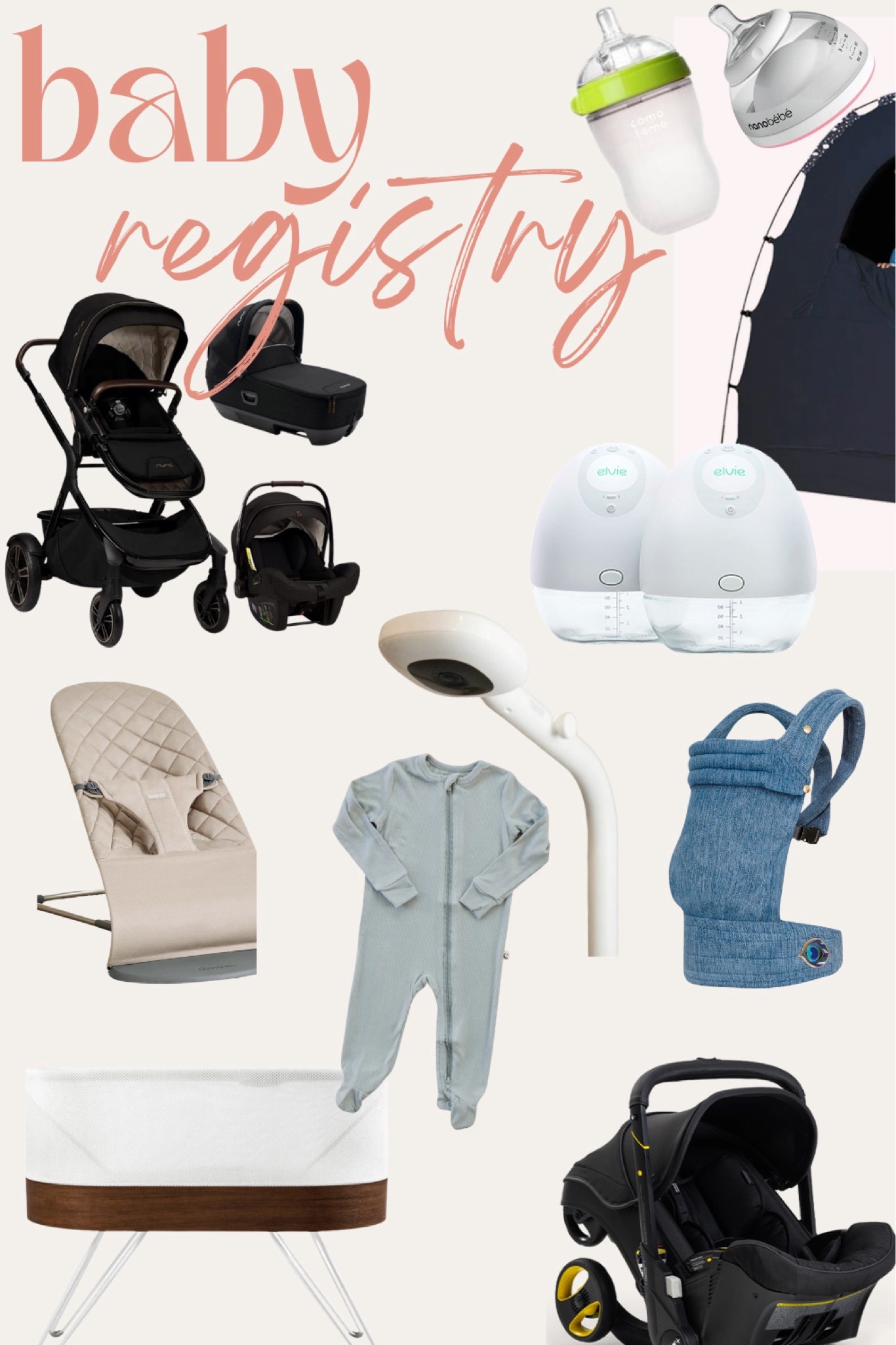 10 Baby Registry Must-Haves for a First-Time Mom